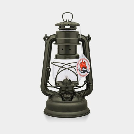Lampa sztormowa / lampa naftowa Feuerhand 276 (Baby Special), 255 mm, Olive, z knotem - Jachtowa