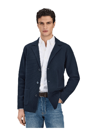 John Henric Cotton Knitted Jacket (rion) Jackor Herr L