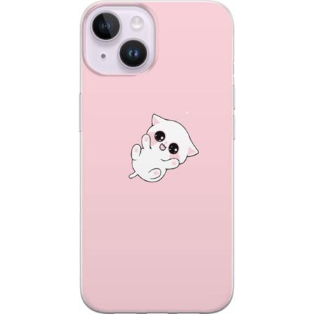 Apple iPhone 15 Gjennomsiktig deksel Kawaii