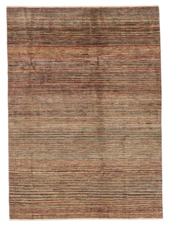Moderni Afghan Fine Matot Matto 171X234 Ruskea/Oranssi Villa, Afganistan