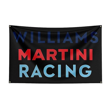 3x5 Martini Racings Flag Polyester Trykt Racing Bil Banner Til Dekoration -gt (FMY)