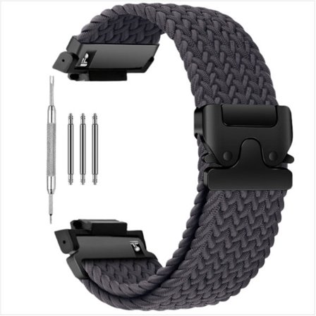Andningsbart nylonarmband kompatibelt med Casio G-SHOCK GA-110/GA120/700 med paracord-spänne