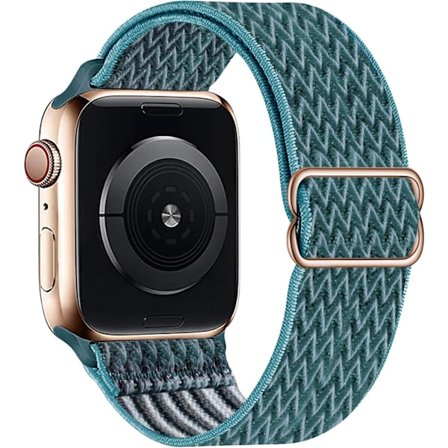 Stretchigt Solo Loop-armband kompatibelt med Apple Watch-armband