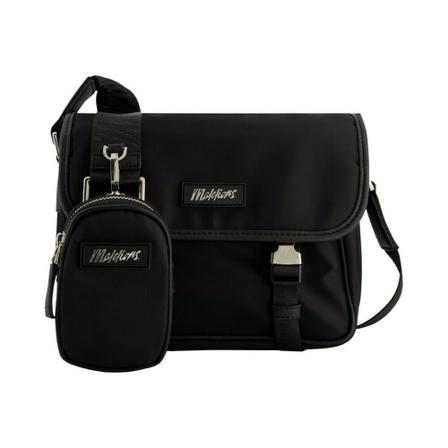Malelions Travis Messenger Taske Sort, Herre Skuldertasker, Størrelse: ONE Size