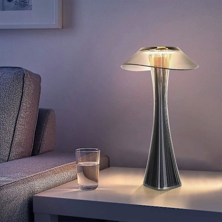 Xiaomanyao Barbordlampa USB Sängbord Laddning Atmosfär Natt L