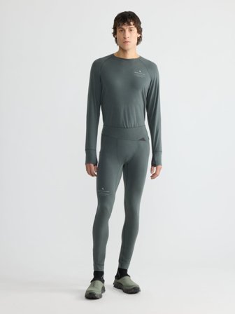 Klättermusen Fafne Long Johns Herren - Dark Teal - S