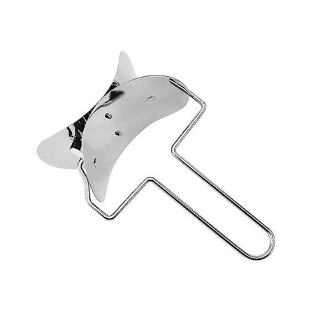 Gyozan nahka-leikkuri, muotti, teräksinen muotti, keittiöväline. (hopea)(1 kpl)