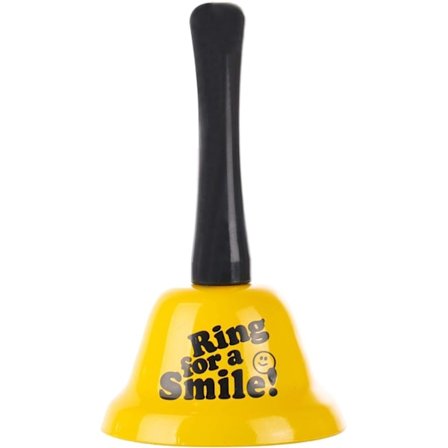 Håndklokke Bordklokke Håndklokke Stålklokke (Gul)