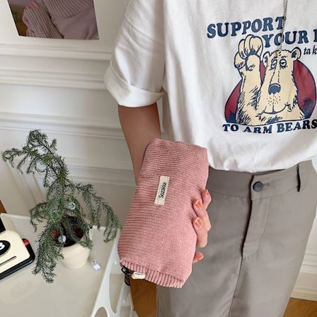 Makeup Handväskor Organizer Plånbok Fodral ROSA - high quality