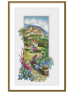 Broderikit Billede Smuk Vy - Nova Sloboda