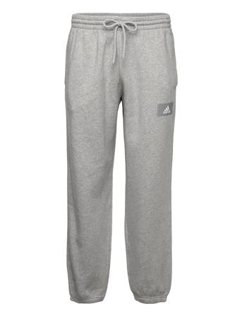 Essentials Feelvivid Cotton Fleece Straight Leg Joggers Grey Adidas Performance