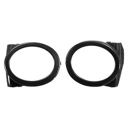 51112695255 51112695256 Sort Tågelygte Lampe Dæksel Trim Ring Passer til BMW E46 M3 2001 - 2006