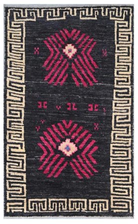 Noué À La Main Berbère Colourful Tapis 82X139 De Laine Petit