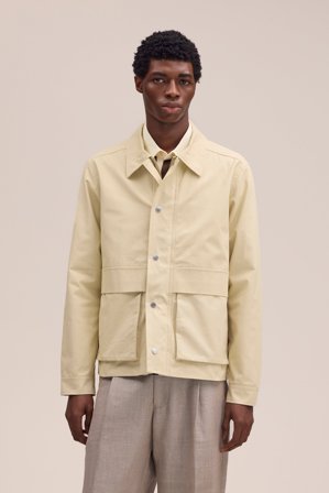 Paulo Jacka Herr Khaki Ekologisk Bomull