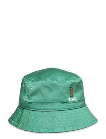 Ralph Lauren Baby | Polo Bear Cotton Twill Bucket Hat | 53-74