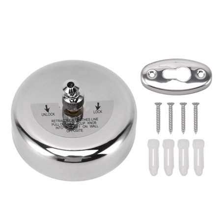 Udtrækkelig tørresnor stærk bæreevne indendørs udendørs tørretumbler