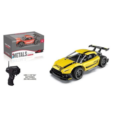 Rc 2.4ghz High Power Racingbil 1:24, Gul