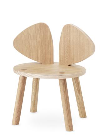 Mouse Chair 2-5 Years Home Furniture Chairs & Stools Beige Nofred