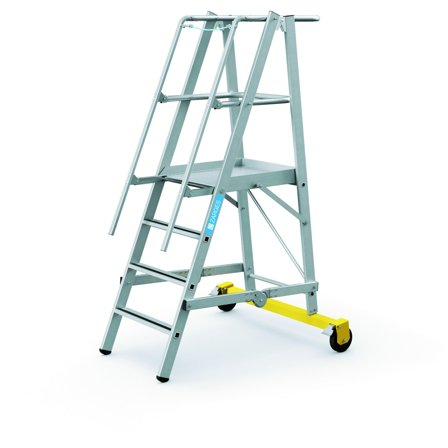 Zarges ZAP Safemaster Plus S Plattformsstege hopfällbar 4 steg, Stegar & ställningar