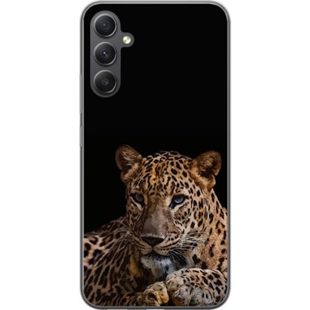 Yhteensopiva Puhelinkuori Samsung Samsung Galaxy A05s Leopard