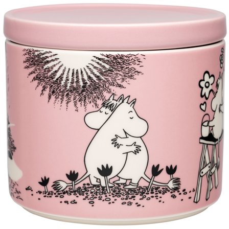 Moomin arabia Kjærlighet 30 boks 0,7 liter' - 'Rosa