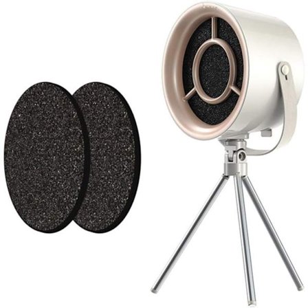 Bærbar mini emhætte – mobil udsugningsventilator til grill, camping, køkken & rejse