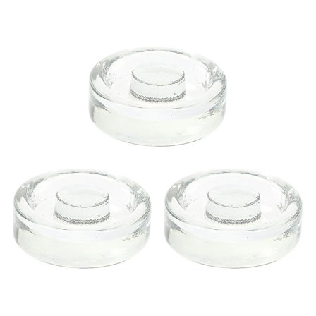 3 stk. Fermenteringsglasvægte Bredmundede Glas Syltetøjsglas Tætningslåg Glas Fermenteringslåg