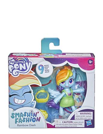 Mlp Smashin’ Fashion Rainbow Dash Toys Playsets & Action Figures Movies & Fairy Tale Characters Multi/mönstrad My Little Pony
