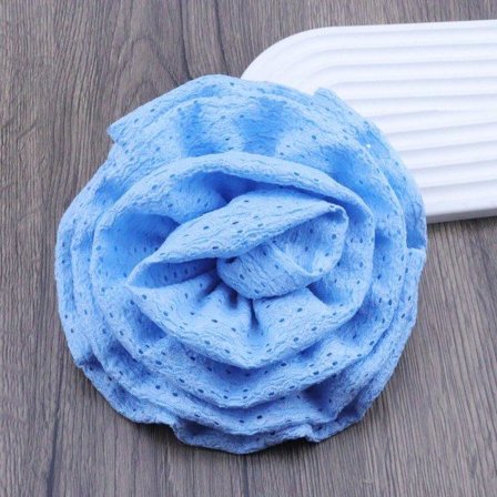 Stor blomst broche stof håndlavede brocher