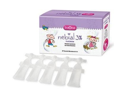 Nebial 3% 20 Flaconcini 5ml Soluzione Nasale Ipertonica