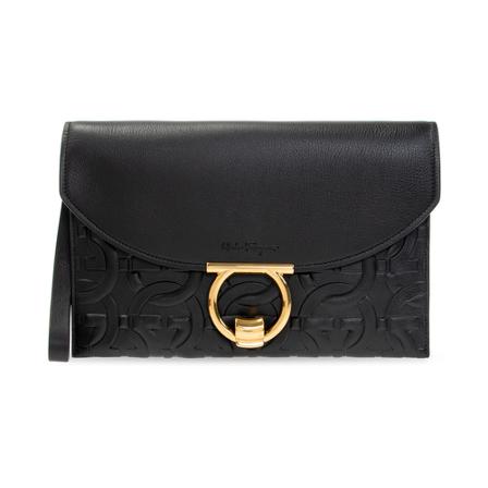 Salvatore Ferragamo, Margot hand bag Zwart, Dames, Maat:ONE Size,leer