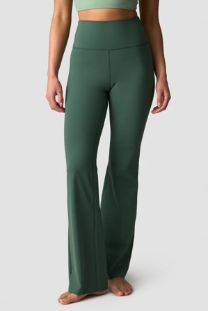 Nimble Flare Tights Petite W Moss