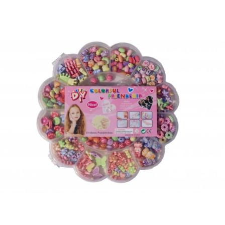 Pärlor 80 Gram Beads Mix, Blomsterlåda Diy Multifärg