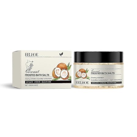 Exfolierande badsalt - Närande havssaltsskrubb för mjuk, len hud - 100g