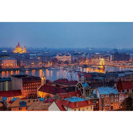 1000 Brikker Budapest Landskab Billede Træpuslespil Til Voksne, 30x20 Tommer
