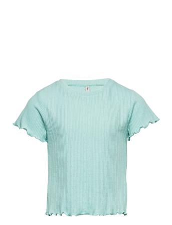 Kogmimi Ss Tee Wvn Blue Kids Only