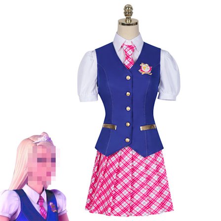 Prinsessakoulu Cos Koulupuku Barbie-mekot {AZC}