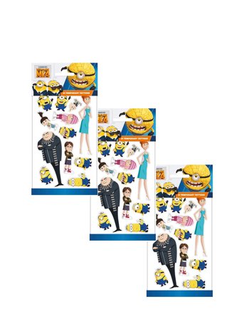 Joker | Tattoos Despicable Me | ONE SIZE