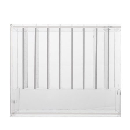 8-lagers förvaringslåda för ögonfransar, hållare för falska ögonfransar, behållare, arrangör med skala