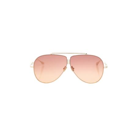 Valentino Sungles , Geel , Dames , Maat: ONE Size Zonnebrillen