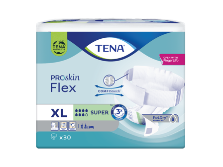 Tena Flex Super, X-Large, 30 stk.