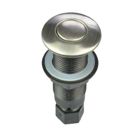 2025 Senaste Modell Diskbänksavfallskvarn Luftströmbrytare Knapp i Satin Nickel Finish