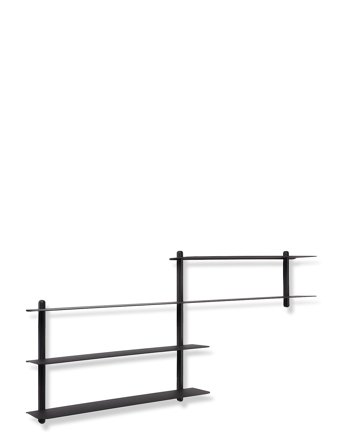 Gejst Nivo Shelf B Black Ash/ Black - Black - ONE SIZE