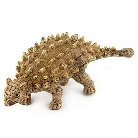 Dinosaur Ankylosaurus Figur, Flerfarvet