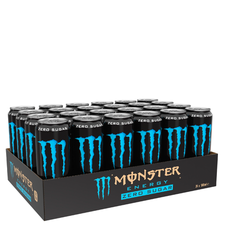 24 x Monster Energy 50 cl Absolutley Zero
