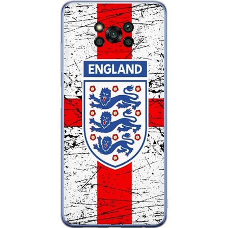 Kompatibelt Genomskinligt Skal till Xiaomi Poco X3 Pro England emblem