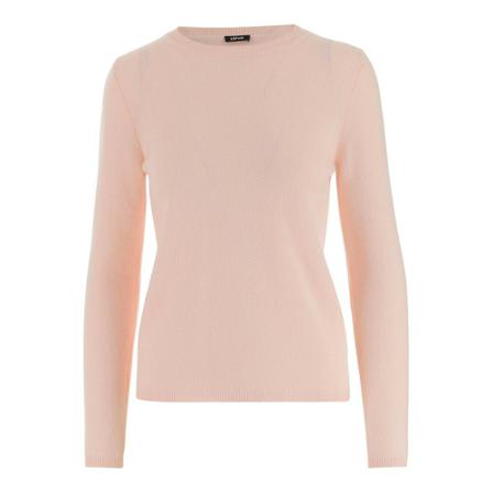Aspesi, Round-neck Knitwear Roze, Dames, Maat:S