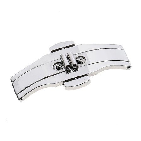 Dobbel trykknapp sommerfugl lås i rustfritt stål - 5x18mm