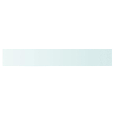 Vidaxl Hyllplan Glas Genomskinlig 80x12 Cm Transparent