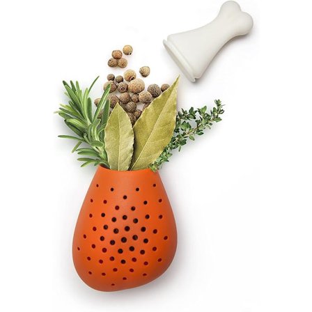 Luova kananjalan muotoinen silikoninen trimmi Suodatin yrtti-injektori